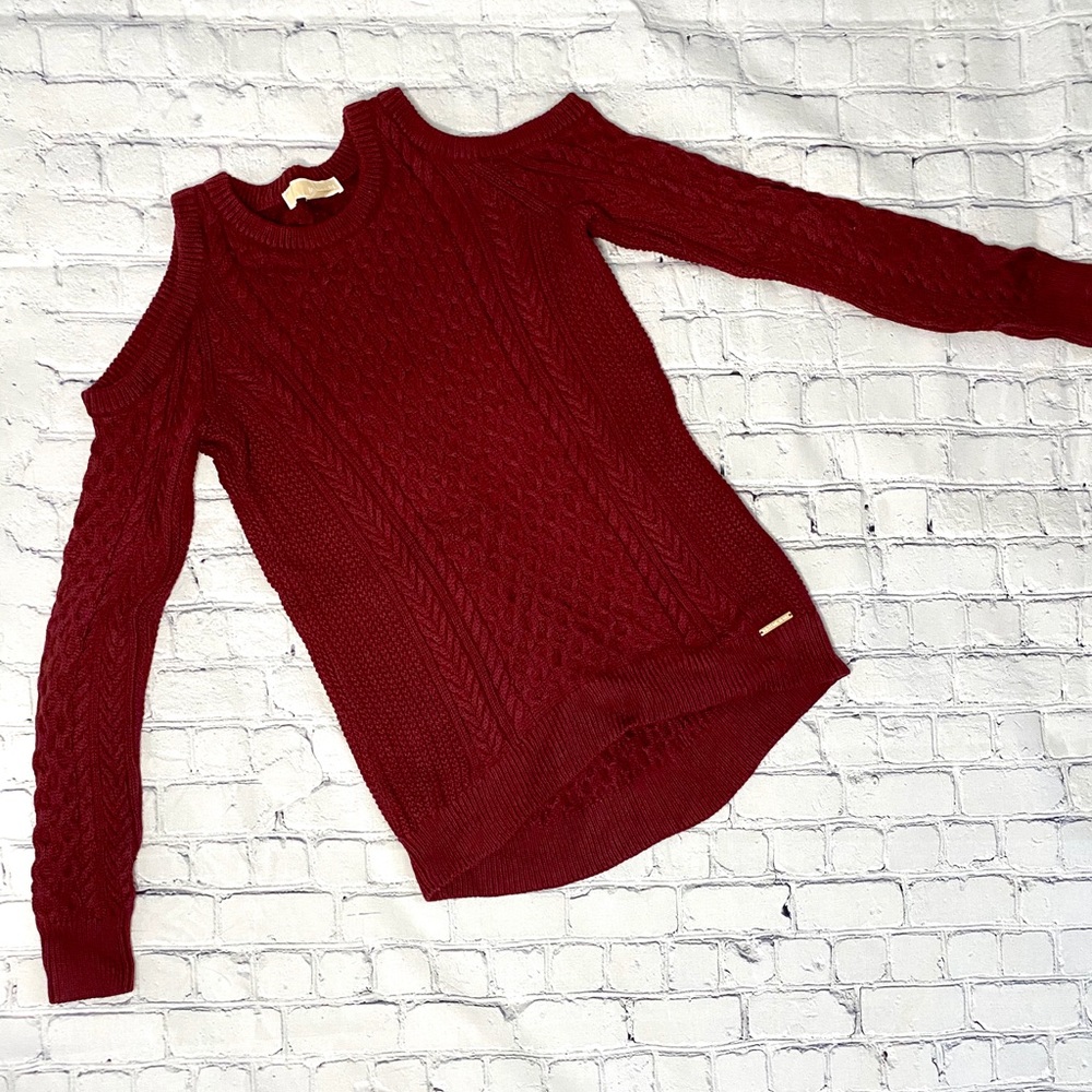 Michael Kors Cold Shoulder Sweater